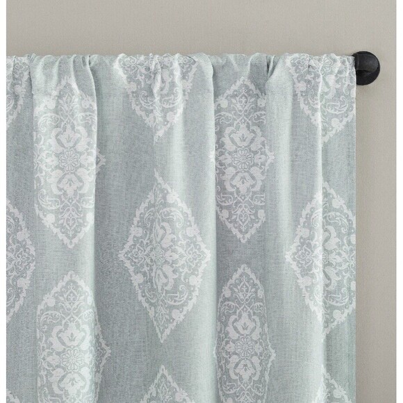 NEW CURTAIN The Big One Paisley Scroll Window Curtain Panel - Picture 8 of 16